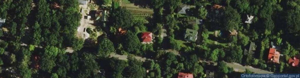 Zdjęcie satelitarne Starodęby ul.