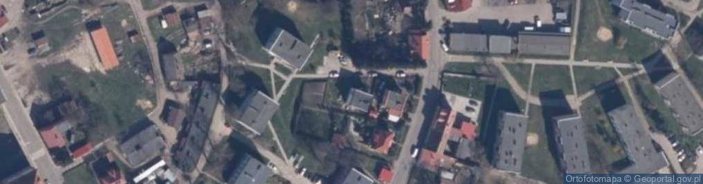 Zdjęcie satelitarne Strzelecka ul.