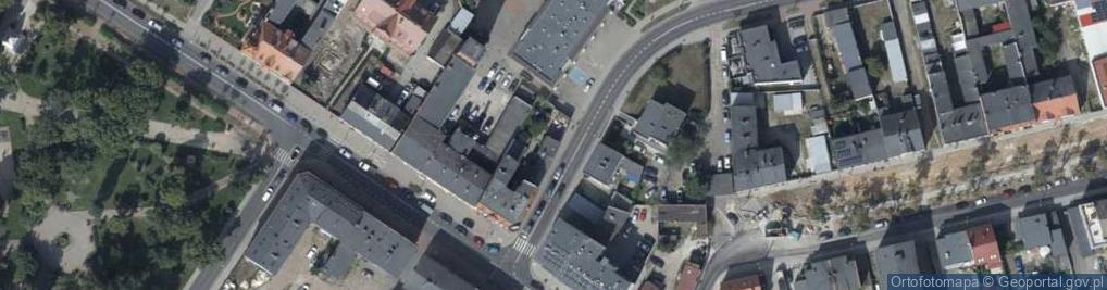 Zdjęcie satelitarne Strażacka ul.