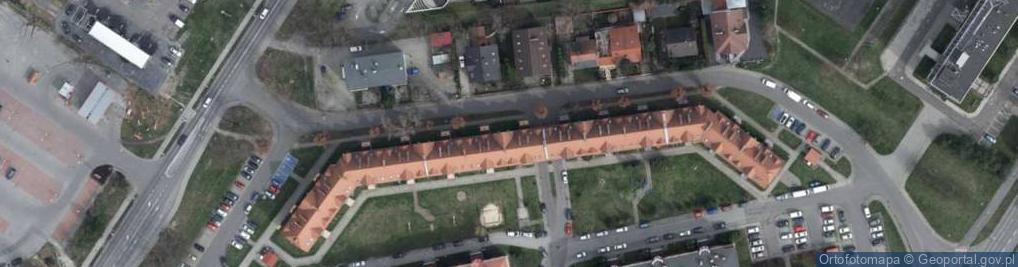 Zdjęcie satelitarne Stokrotek ul.