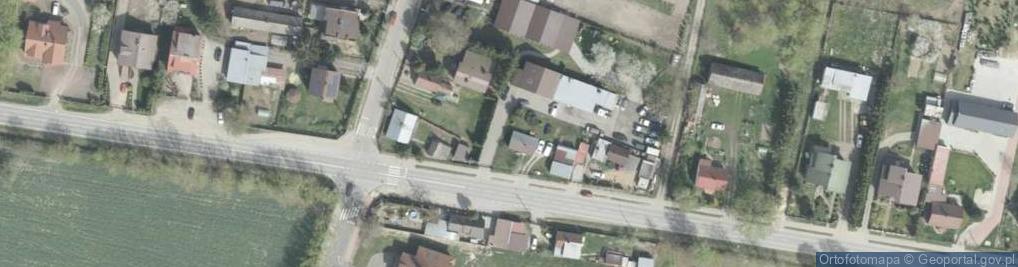Zdjęcie satelitarne Stacyjna ul.