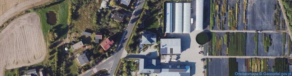 Zdjęcie satelitarne Strażacka ul.
