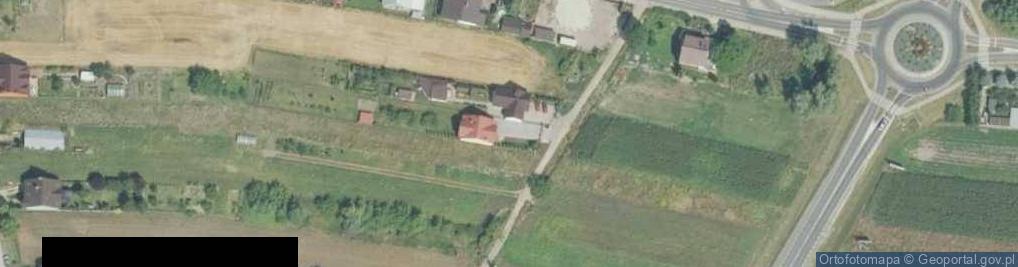 Zdjęcie satelitarne Stary Dębowiec ul.