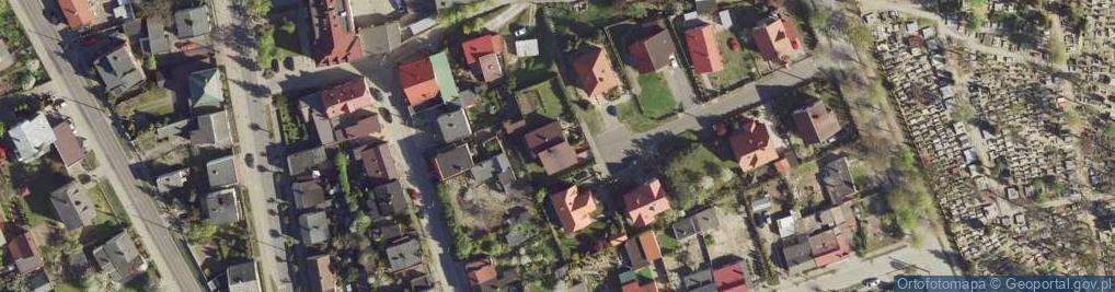 Zdjęcie satelitarne Stok Wiatraczny ul.