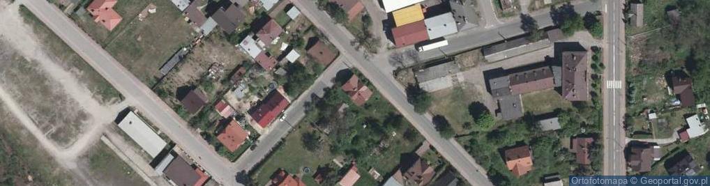 Zdjęcie satelitarne Stróżańska ul.