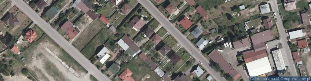 Zdjęcie satelitarne Stróżańska ul.