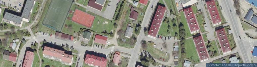 Zdjęcie satelitarne Stróżowska ul.