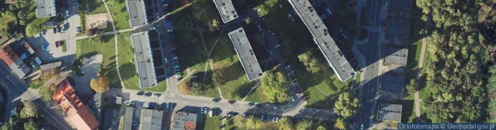 Zdjęcie satelitarne Stęślickiego Jana Nepomucena ul.