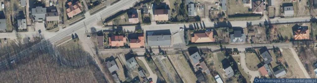 Zdjęcie satelitarne Strażacka ul.