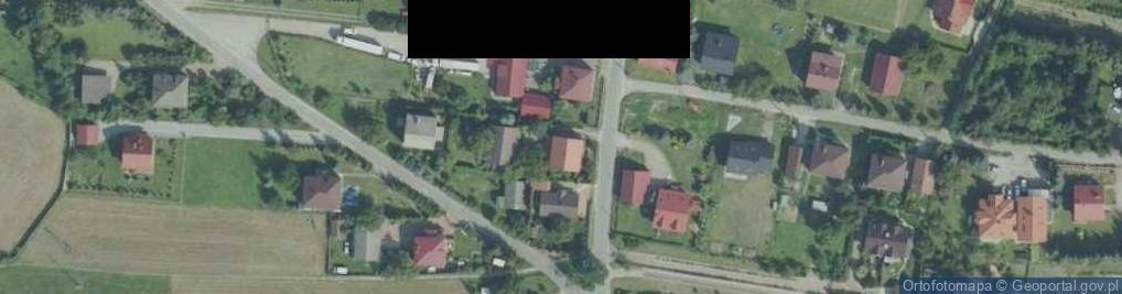 Zdjęcie satelitarne Staniątki ul.