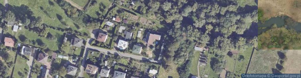 Zdjęcie satelitarne Strażacka ul.