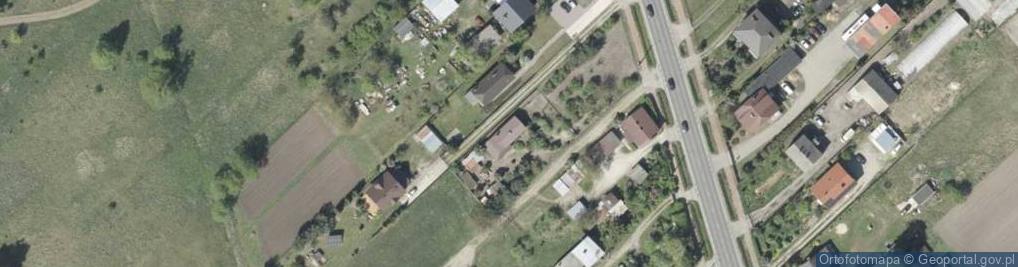 Zdjęcie satelitarne Stare Kozłowice ul.