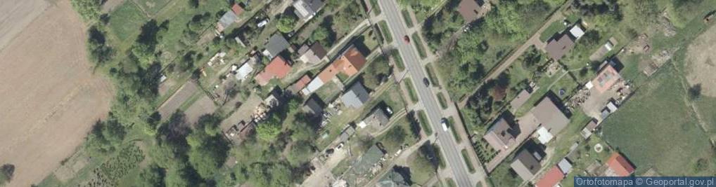 Zdjęcie satelitarne Stare Kozłowice ul.