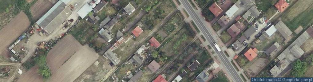 Zdjęcie satelitarne Stare Kozłowice ul.