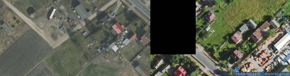 Zdjęcie satelitarne Stare Kozłowice ul.