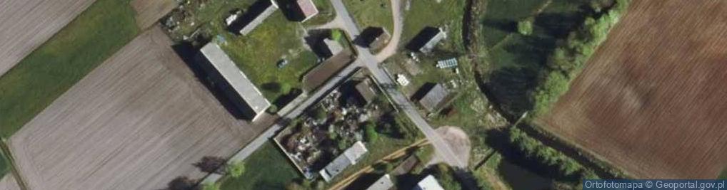 Zdjęcie satelitarne Stare Rogowo ul.