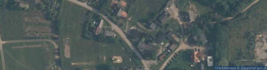 Zdjęcie satelitarne Starkowa Huta ul.