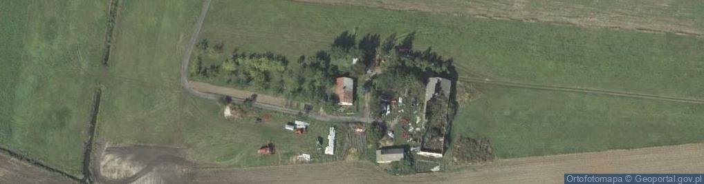 Zdjęcie satelitarne Starościce ul.