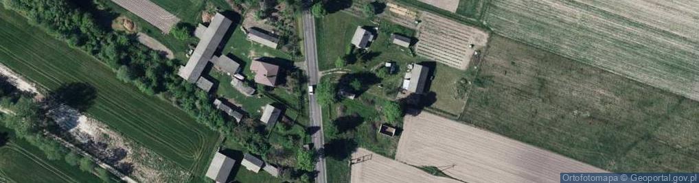 Zdjęcie satelitarne Starościn-Kolonia ul.