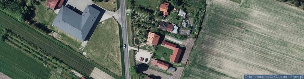Zdjęcie satelitarne Starościn-Kolonia ul.