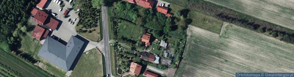 Zdjęcie satelitarne Starościn-Kolonia ul.