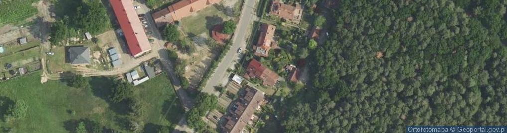 Zdjęcie satelitarne Starościn ul.