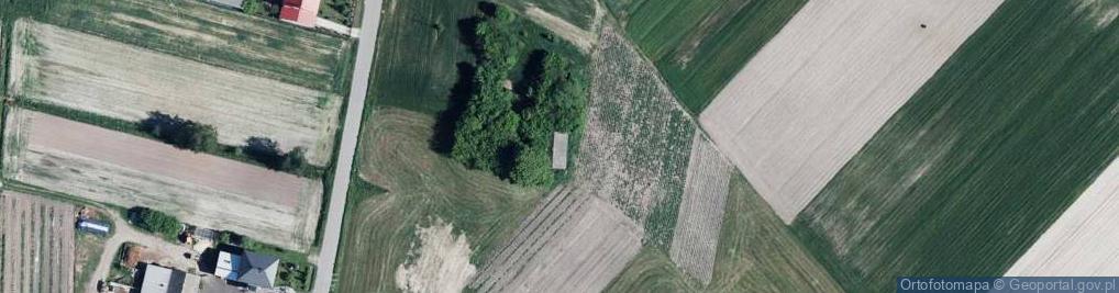 Zdjęcie satelitarne Stary Bazanów ul.