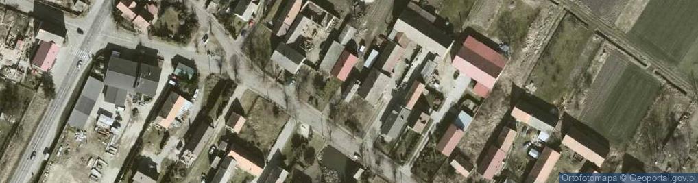 Zdjęcie satelitarne Stary Wiązów ul.
