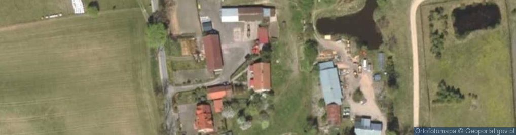 Zdjęcie satelitarne Stękiny ul.