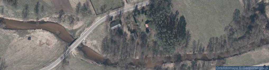 Zdjęcie satelitarne Strachomin ul.