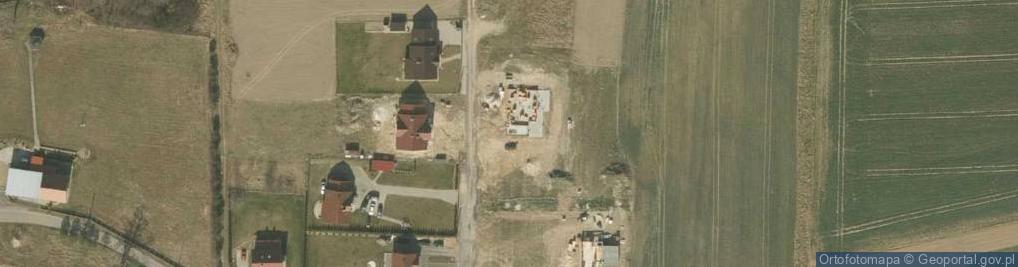 Zdjęcie satelitarne Strachowice ul.