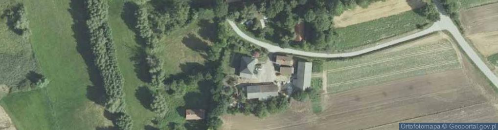 Zdjęcie satelitarne Stradów ul.