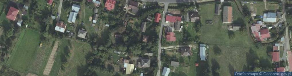 Zdjęcie satelitarne Strażów ul.