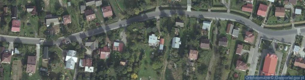 Zdjęcie satelitarne Strażów ul.