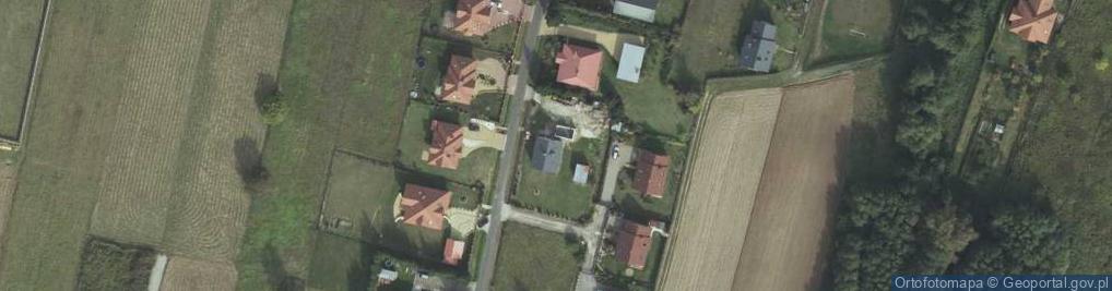 Zdjęcie satelitarne Strażów ul.