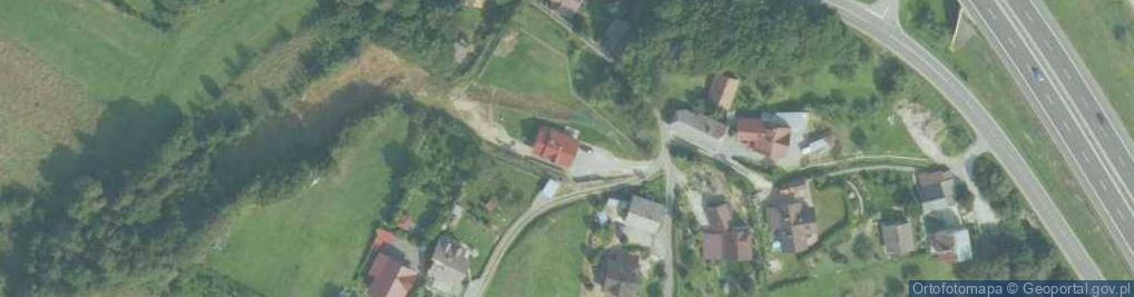 Zdjęcie satelitarne Stróża ul.