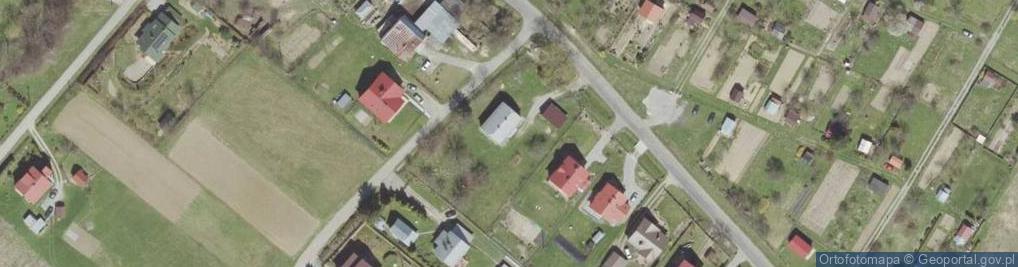 Zdjęcie satelitarne Stróże Małe ul.