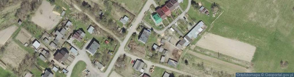 Zdjęcie satelitarne Stróże Wielkie ul.