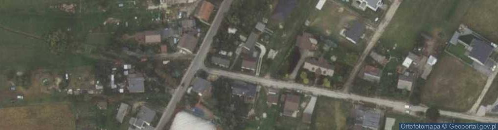 Zdjęcie satelitarne Stróżki ul.
