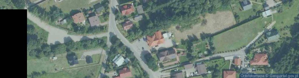 Zdjęcie satelitarne Strumiany ul.
