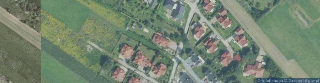 Zdjęcie satelitarne Strumiany ul.