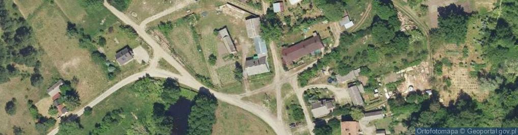 Zdjęcie satelitarne Strychy ul.
