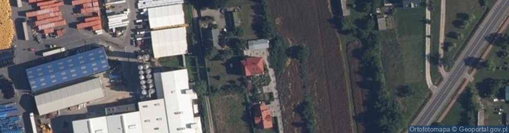 Zdjęcie satelitarne Strzałków ul.