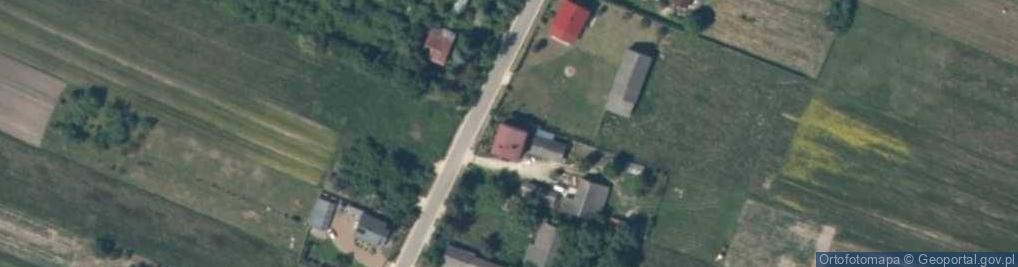 Zdjęcie satelitarne Strzałków ul.