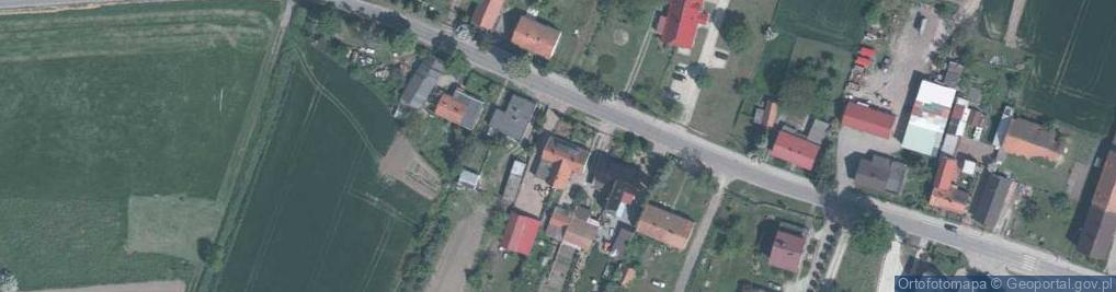 Zdjęcie satelitarne Strzeganowice ul.