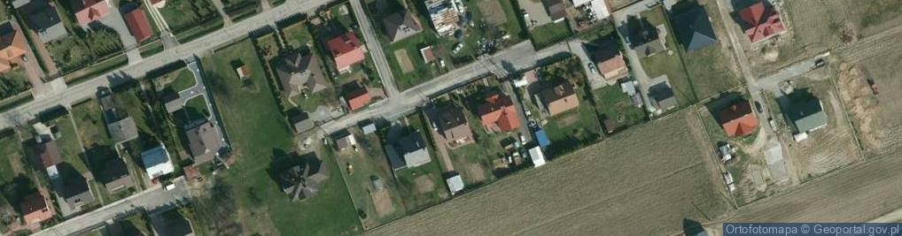Zdjęcie satelitarne Strzegocice ul.