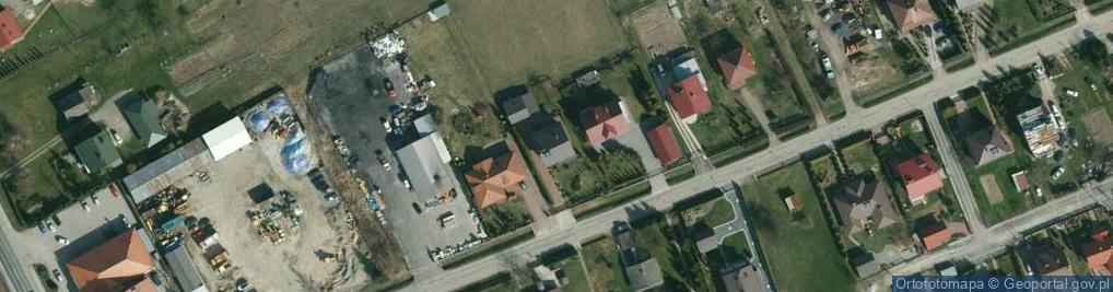 Zdjęcie satelitarne Strzegocice ul.
