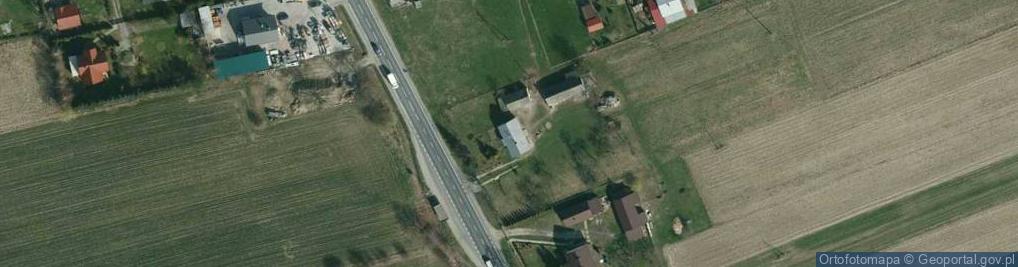 Zdjęcie satelitarne Strzegocice ul.