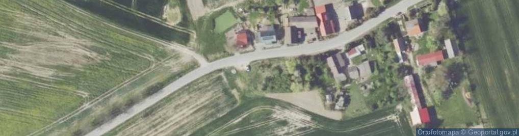 Zdjęcie satelitarne Strzegów ul.