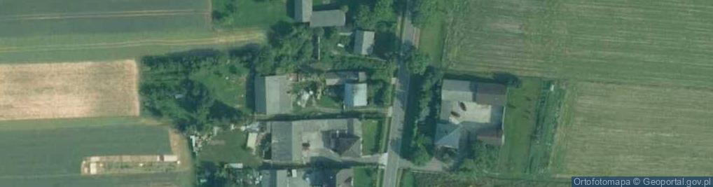 Zdjęcie satelitarne Strzegowa Kolonia ul.